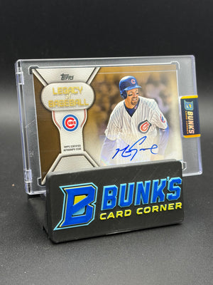 2019 Mark Grace Topps Legacy Baseball Auto Gold 4/50