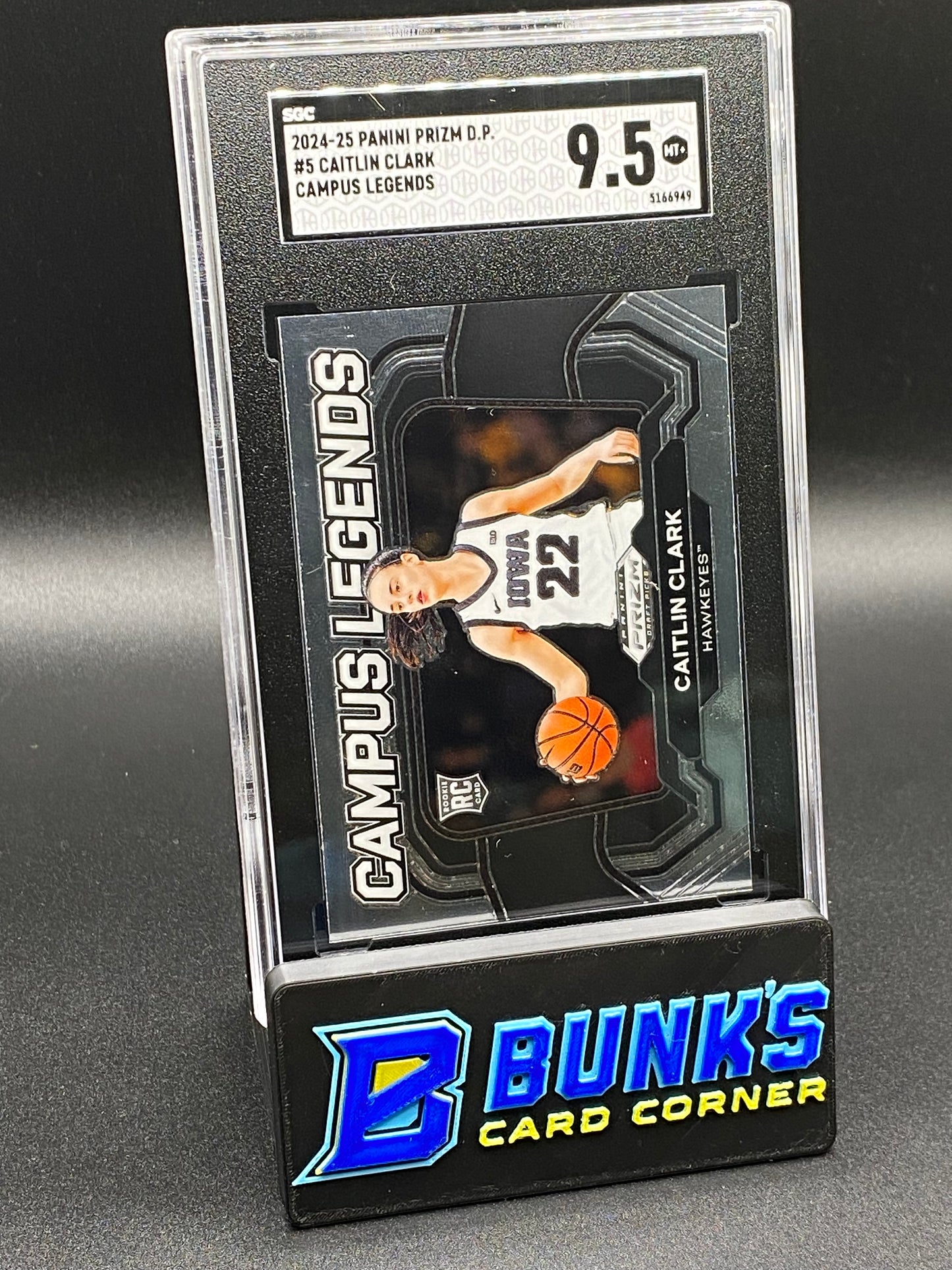 2024-25 Caitlin Clark Campus Legends RC SGC 9.5 (Box B61)