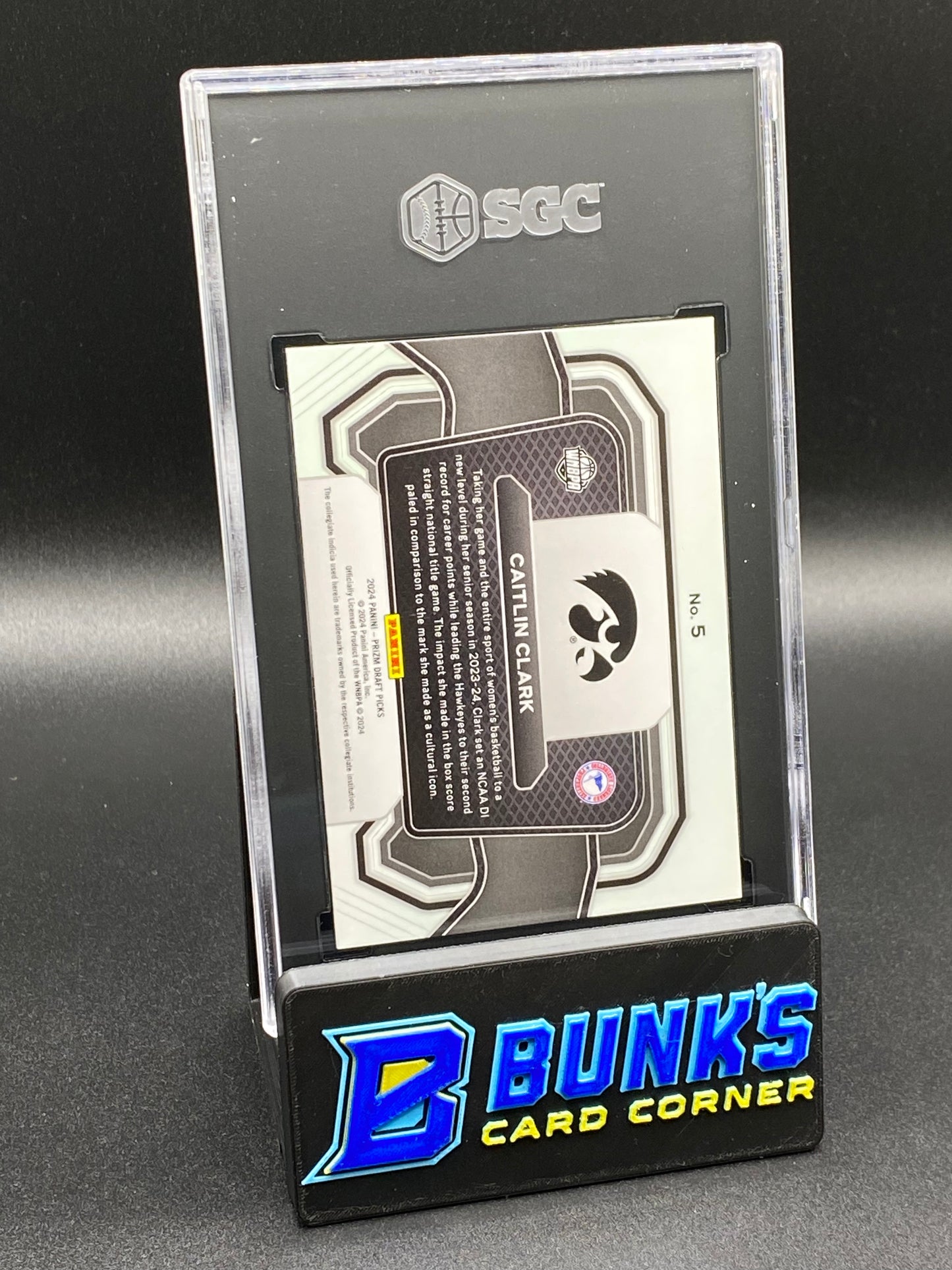 2024-25 Caitlin Clark Campus Legends RC SGC 9.5 (Box B61)