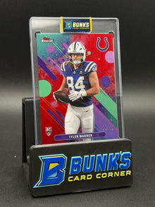 2025 Tyler Warren Red Refractor RC 8/10