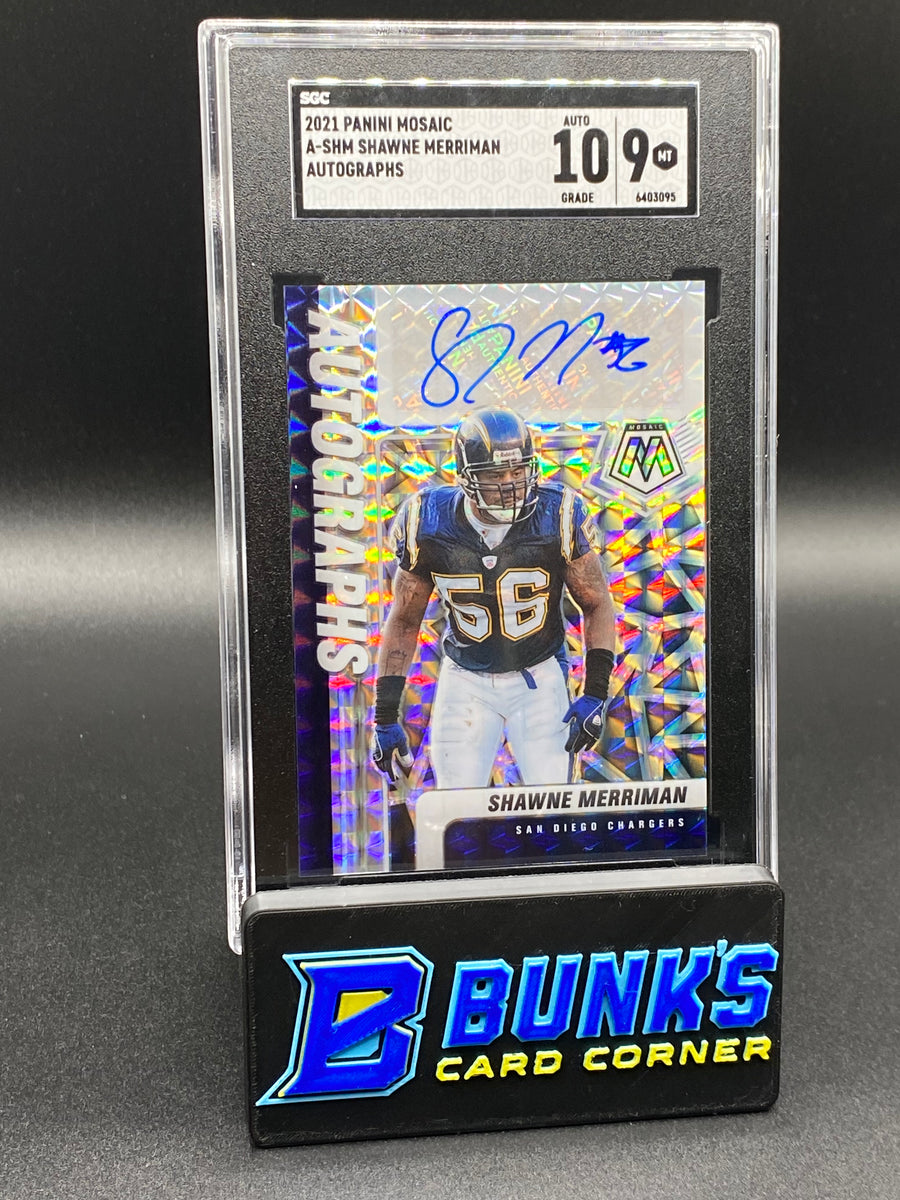 2021 Shawne Marriman Auto. SGC 10/9