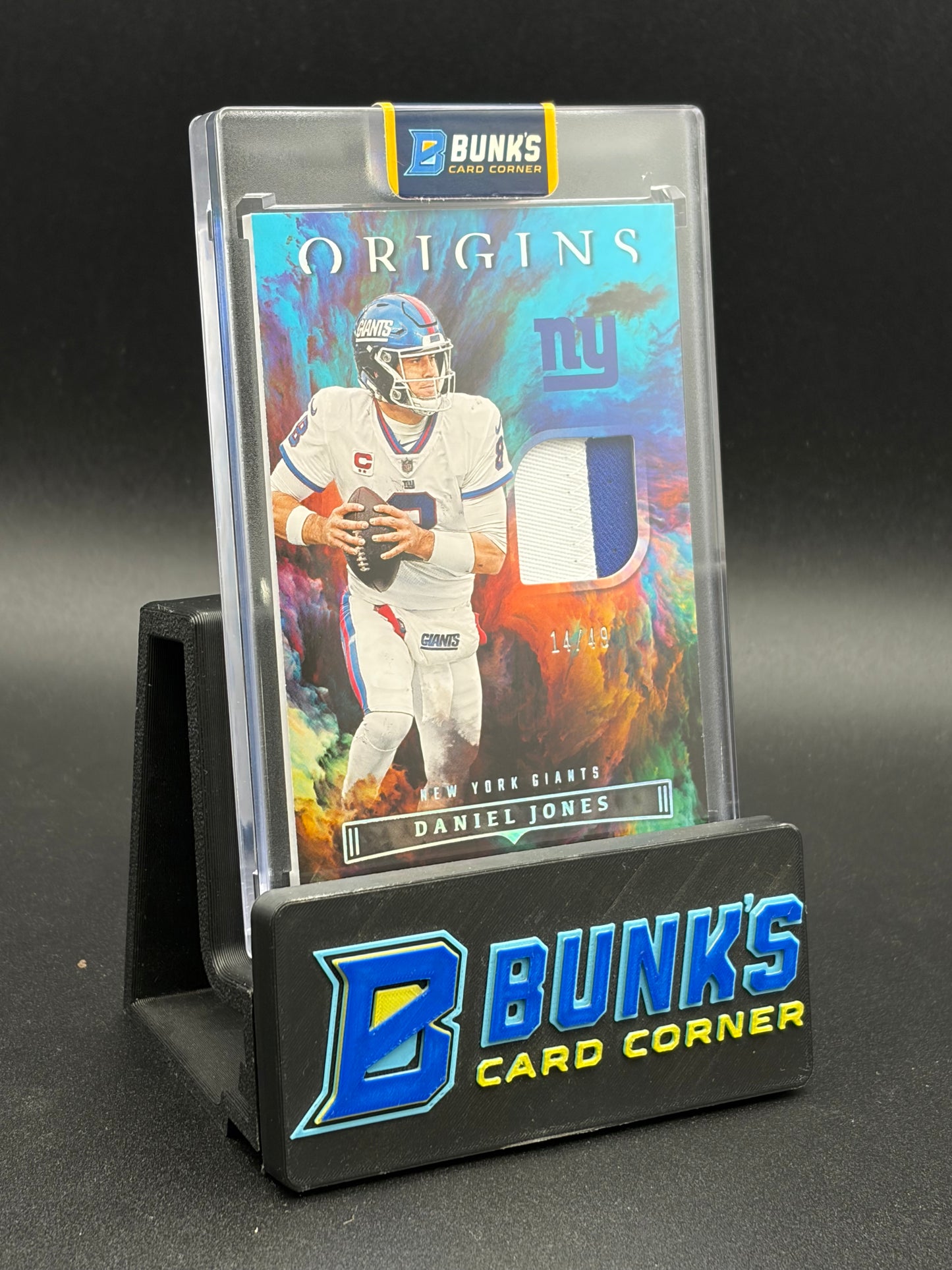 2022 Daniel Jones Origins Player Worn 14/49