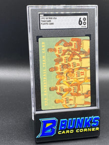 1992 Team Card Plastic Card SGC 6 (Box B62)