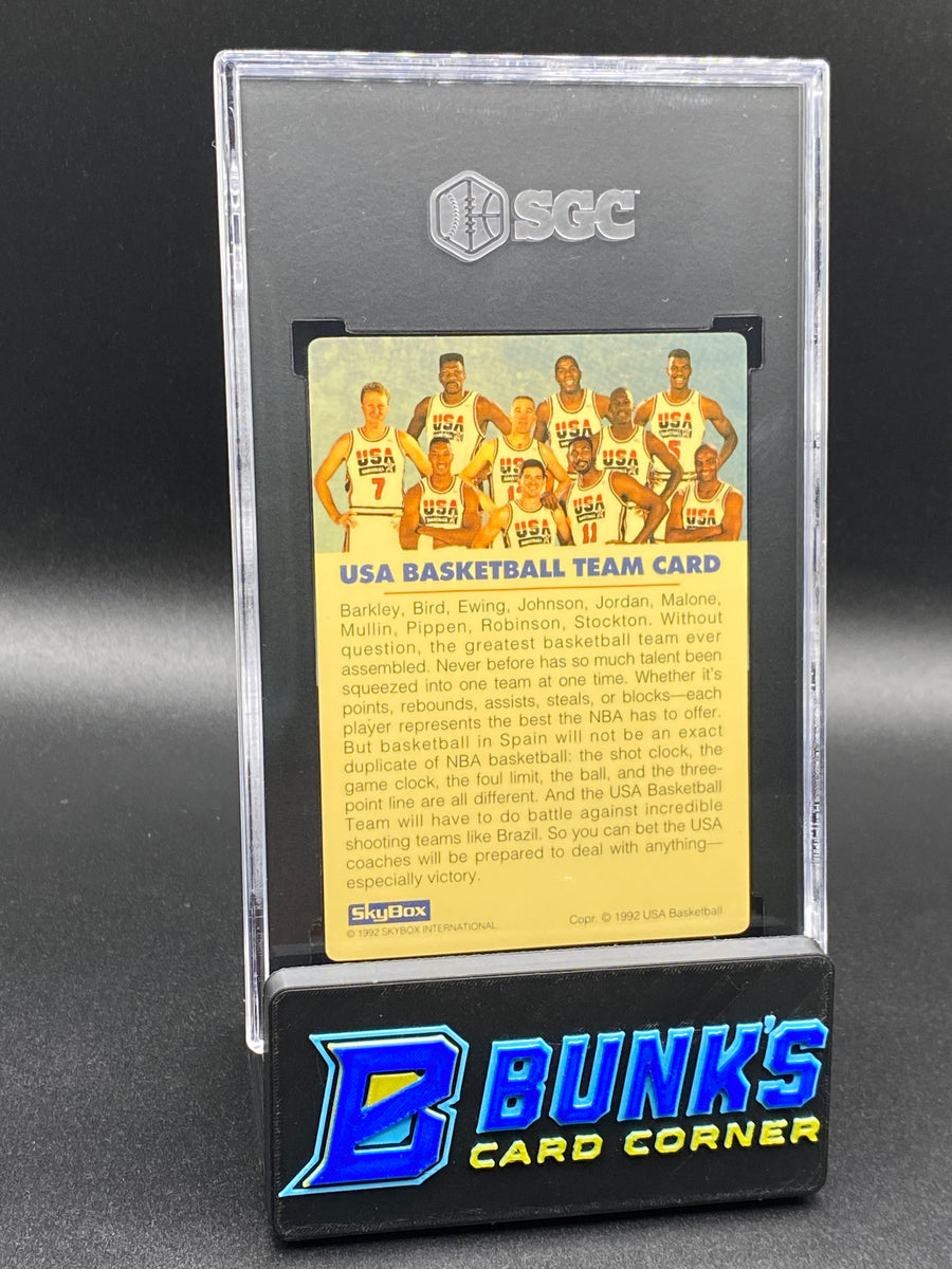 1992 Team Card Plastic Card SGC 6