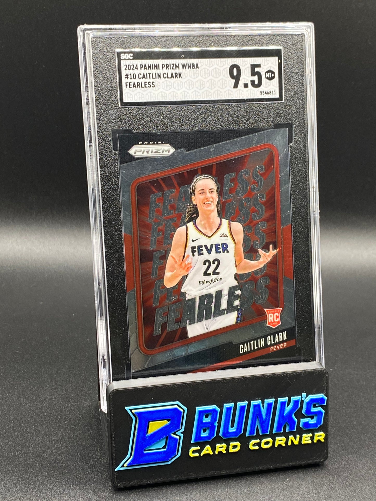2024 Caitlin Clark Fearless RC SGC 9.5 (Box B62)