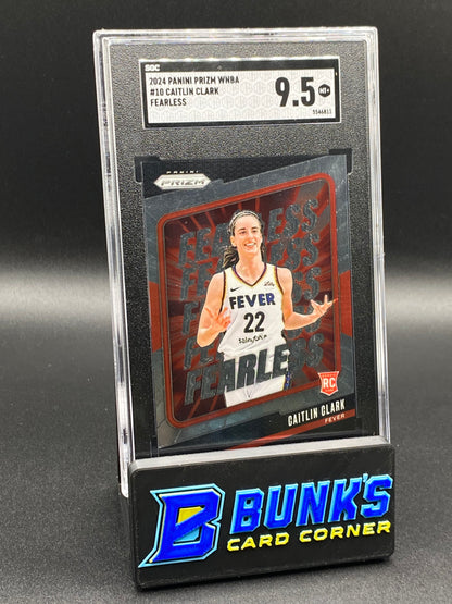 2024 Caitlin Clark Fearless RC SGC 9.5 (Box B62)