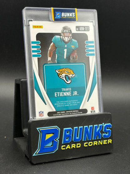 2021 Travis Etienne Jr Absolute Rookie Material Teal RC