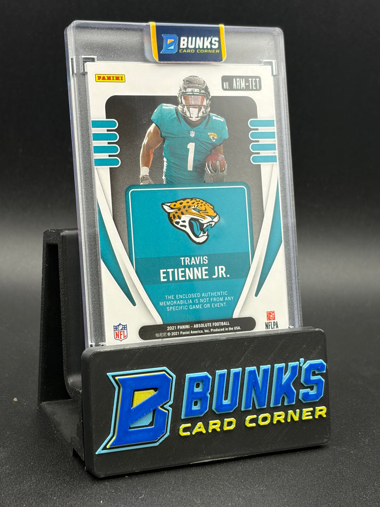 2021 Travis Etienne Jr Absolute Rookie Material Teal RC