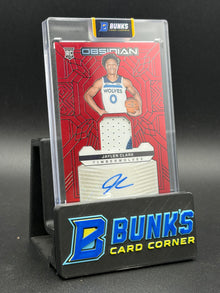 2023-24 Jaylen Clark Obsidian Red Flood Auto Patch RC