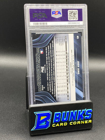2023 Josh Jung Gold Ref. RC PSA 9 (Box B62)