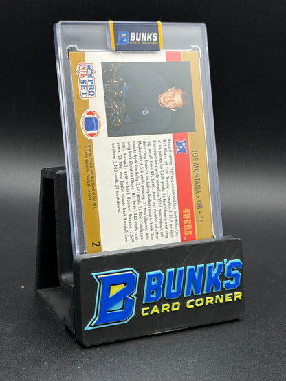 1990 Joe Montana Auto Pro Set