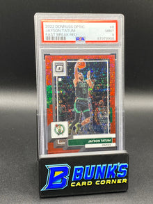 2022 Jayson Tatum Fast Break Red PSA 9 (Box B62)