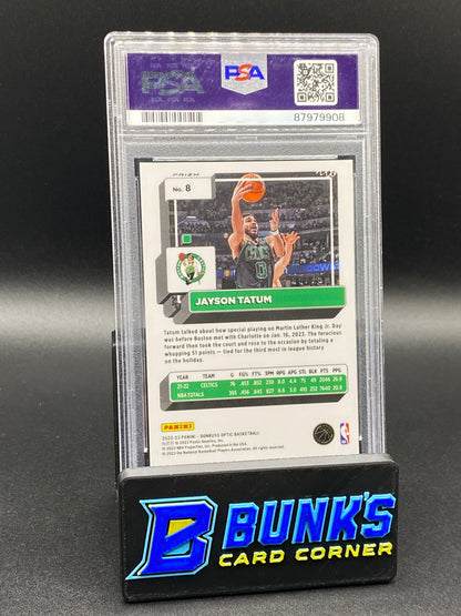 2022 Jayson Tatum Fast Break Red PSA 9 (Box B62)