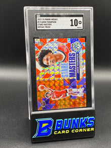 2023-24 Amen Thompson Stare Masters Mosaic Prizm RC SGC 10 (Box B62)