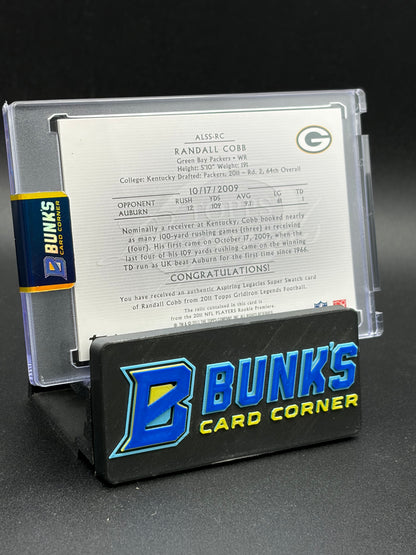 2011 Randall Cobb Aspiring Legacies AU Jersey 23/99