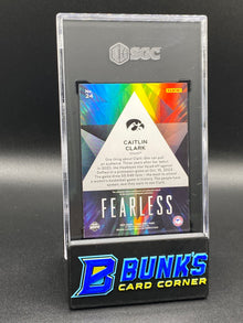 2024-25 Caitlin Clark Fearless RC SGC 9.5 (Box B62)