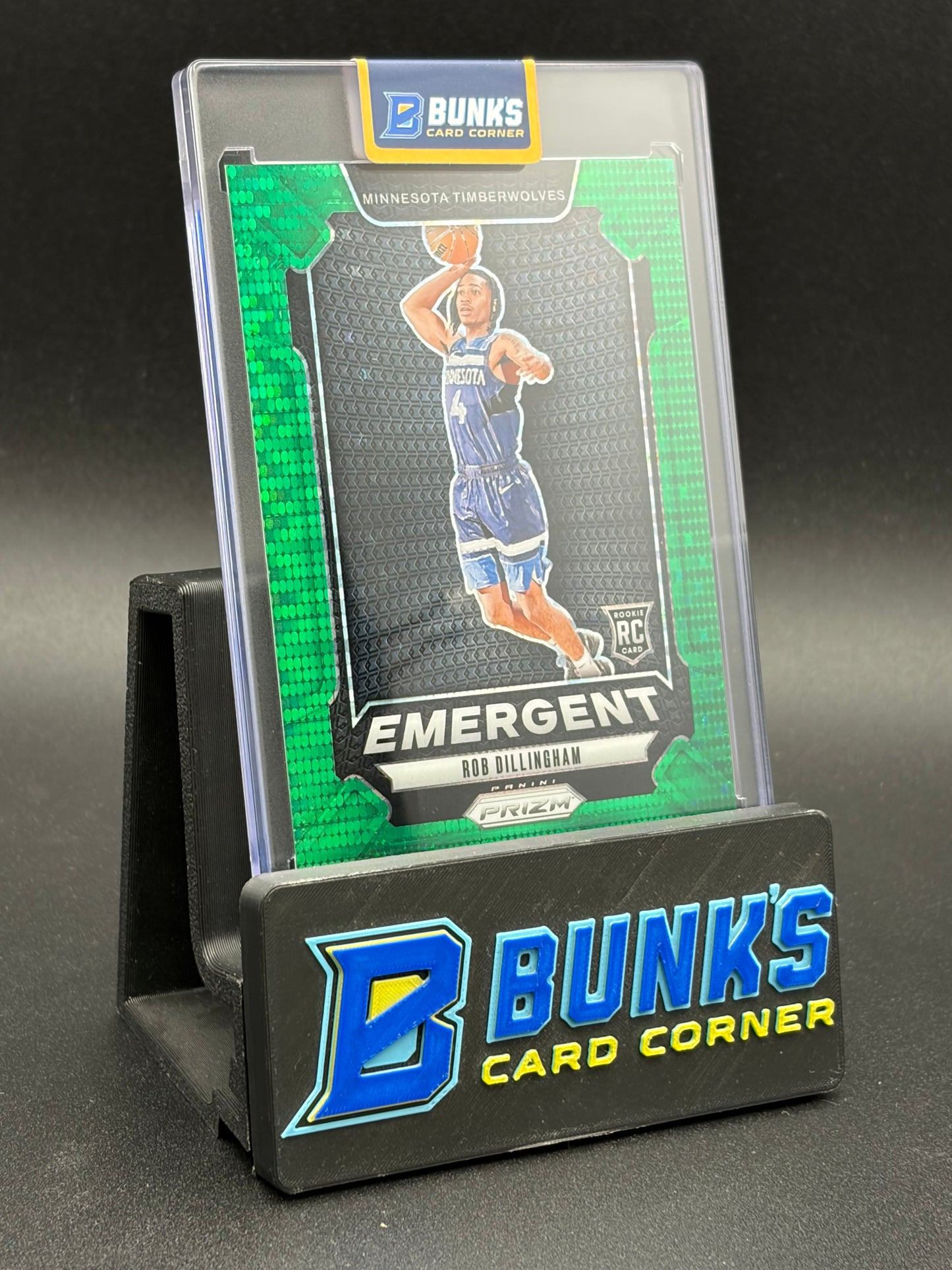 2024-25 Rob Dillingham Prizm Panini Green Pulsar 1/25 RC
