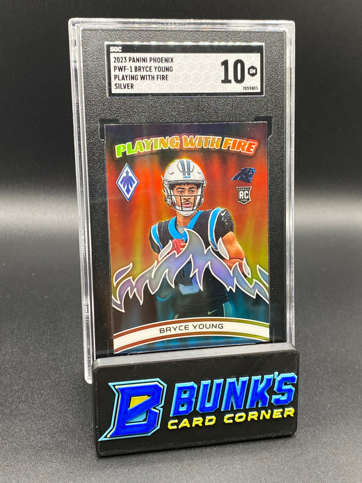 2023 Bryce Young Playing with Fire Silver RC SGC 10 (Box A4)