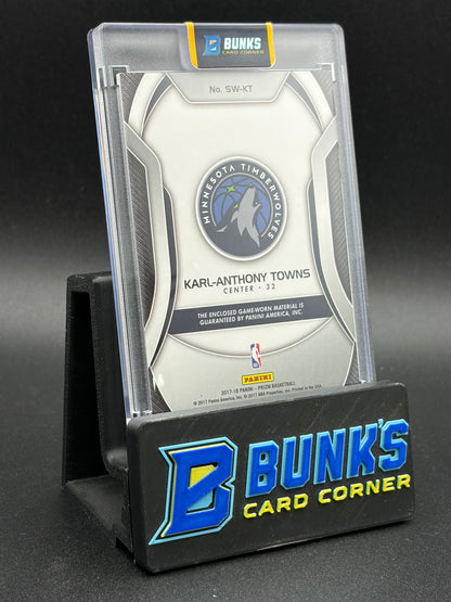 2017-18 Karl Anthony Towns Prizm Panini Patch