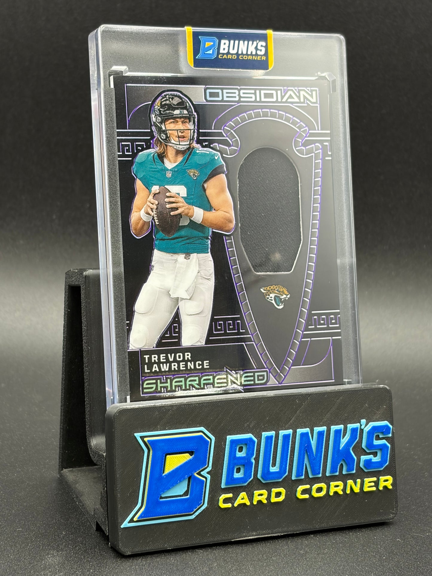2023 Trevor Lawrence Obsidian Sharpened Swatches 33/75