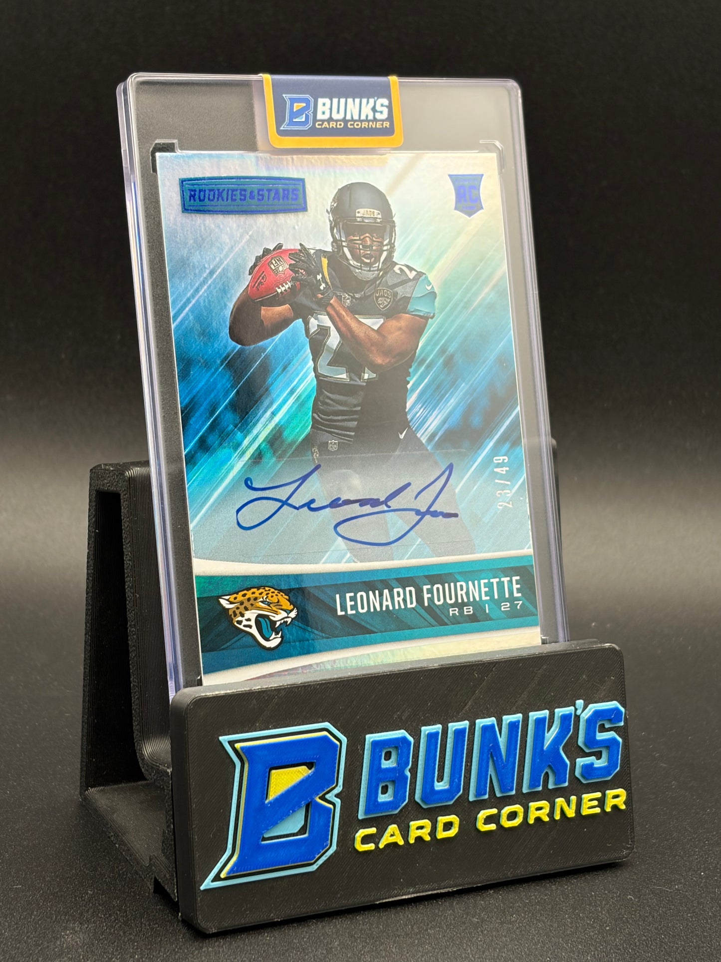 2017 Leonard Fournette Rookies & Stars Auto 23/49 RC