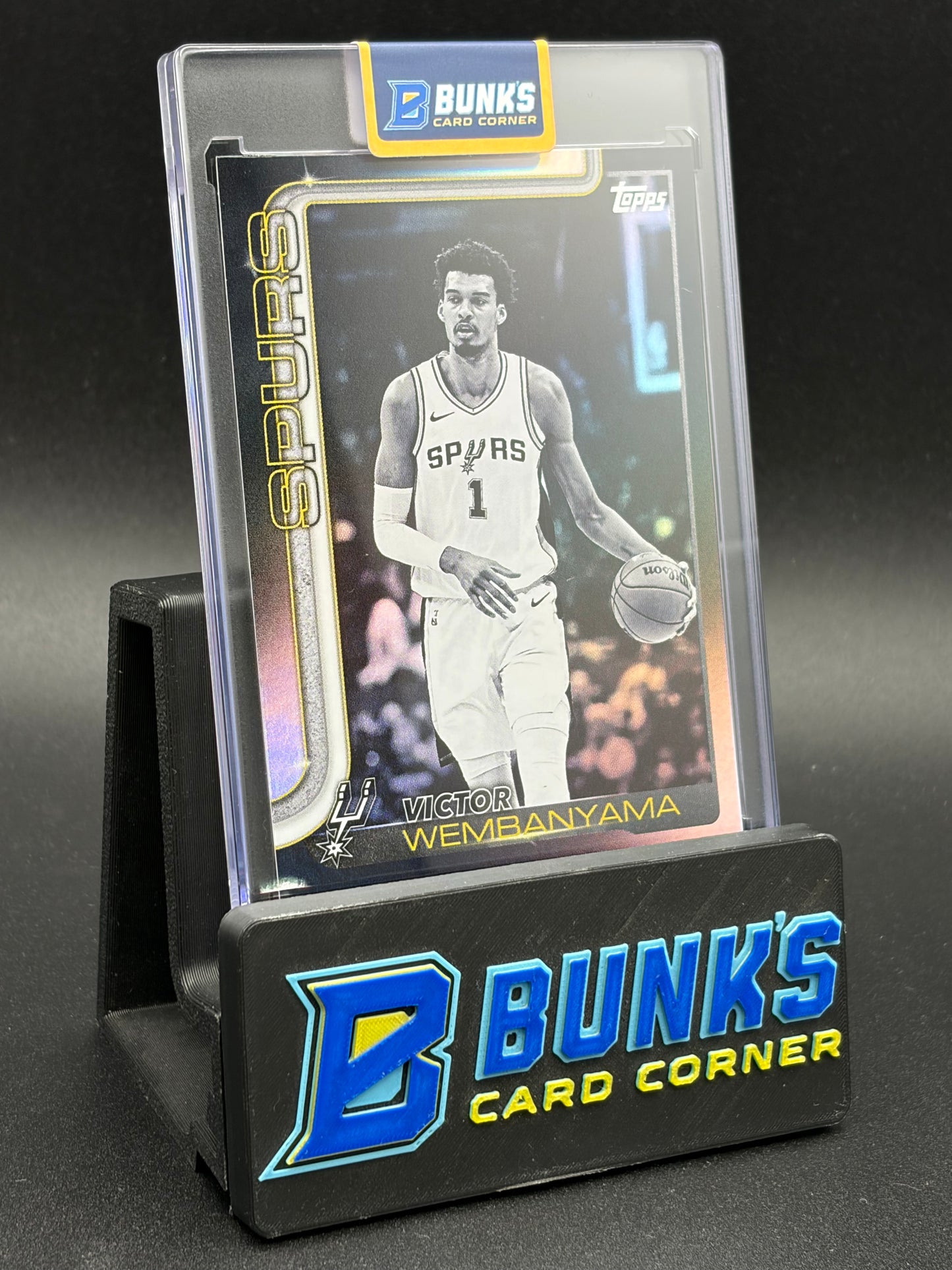 2025 Victor Wembanyama Topps Black & White