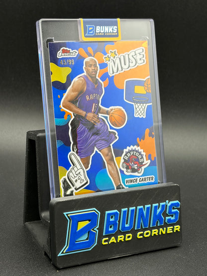 2026 Vince Carter Muse Topps Finest 45/99
