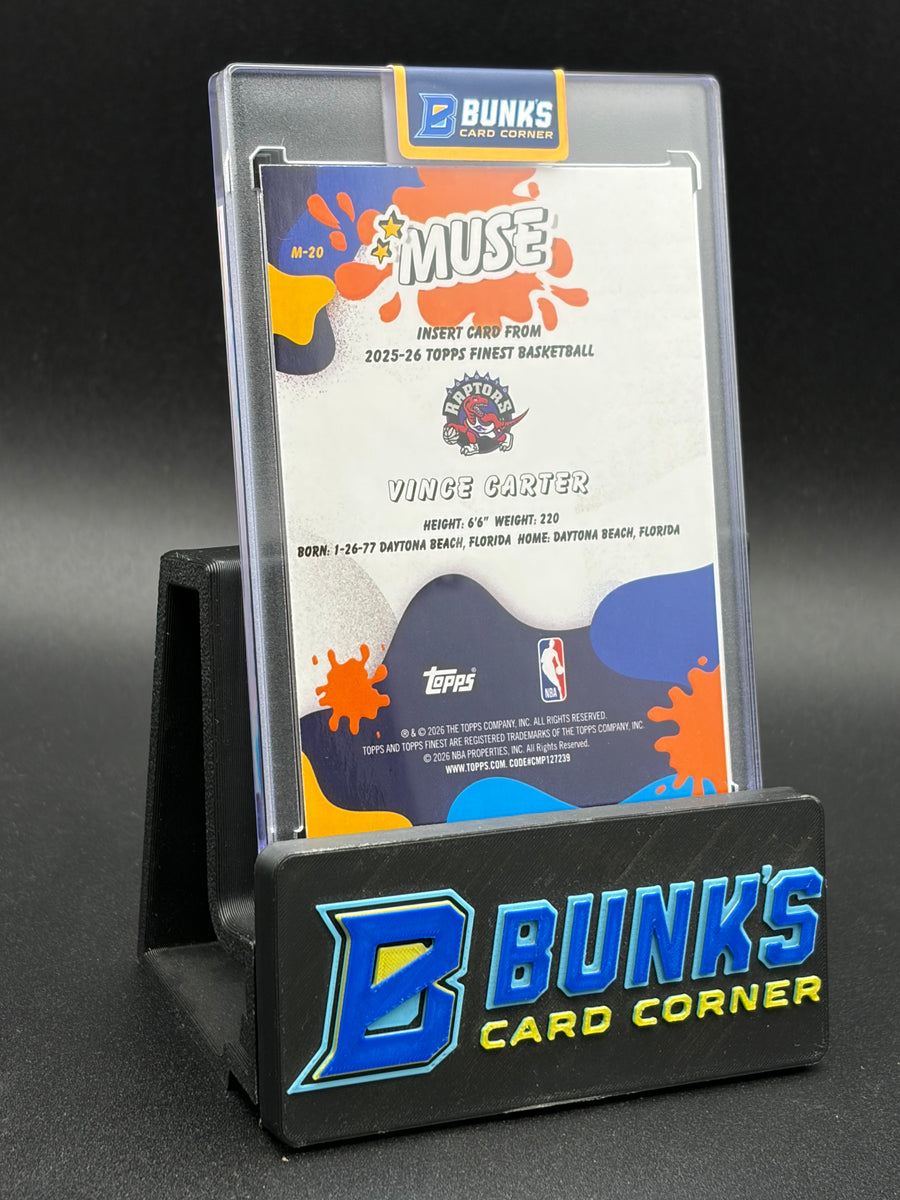 2026 Vince Carter Muse Topps Finest 45/99