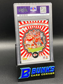 2023 Mahomes II/Kelce Best Tuddys PSA 10 (Box A5)