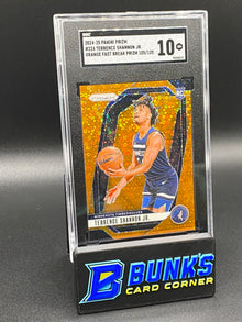 2024-25 Terrence Shannon Jr. Orange Fast Break Prizm RC SGC 10 (Box A5)