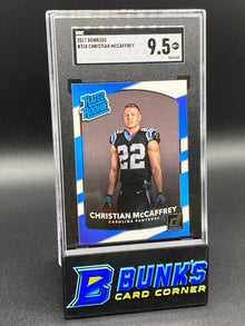 2017 Christian McCaffrey RC SGC 9.5 (Box A5)