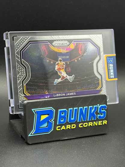 2020-21 LeBron James Panini Prizm Kobe Tribute Dunk Silver