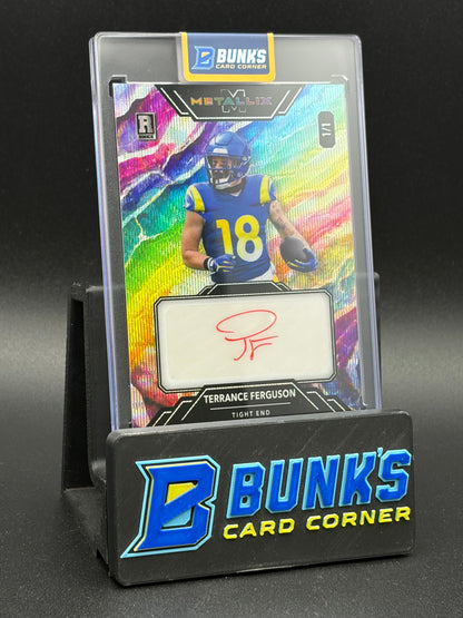 2025 Terrance Ferguson Wild Card Metallix 1/1 Auto