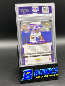 2020 Justin Jefferson Orange Ice RC PSA 9 (Box A5)