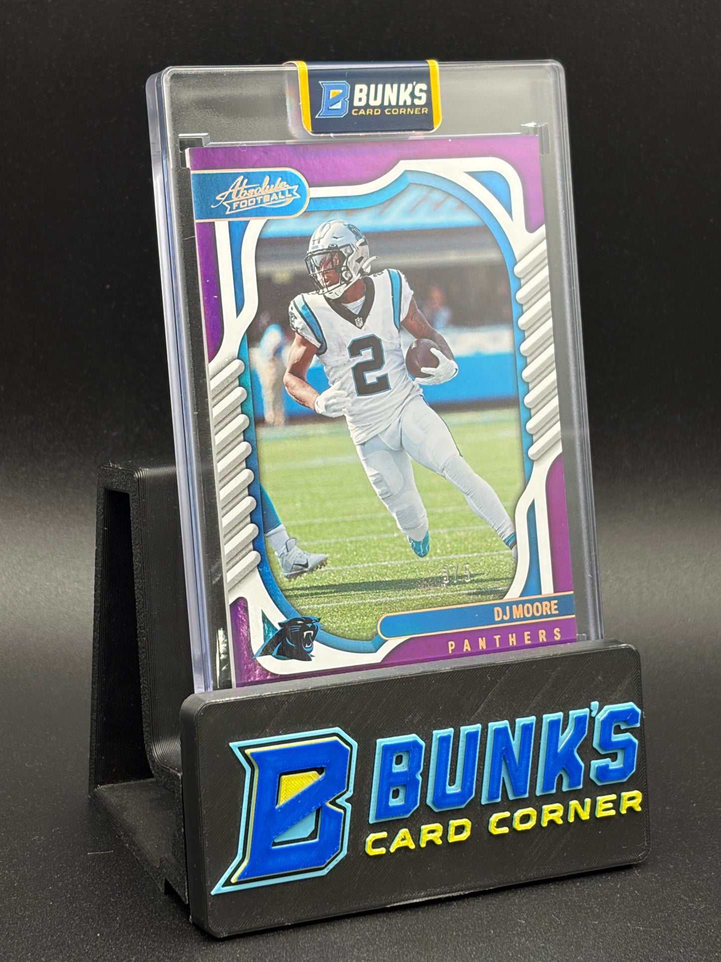 2022 DJ Moore Absolute Panini Purple