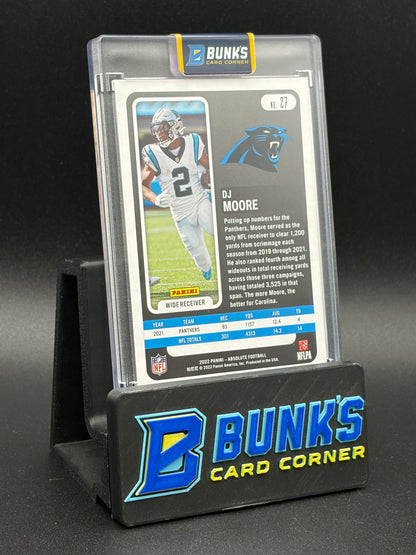 2022 DJ Moore Absolute Panini Purple