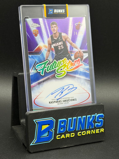 2025 Kasparas Jakucionis Future Stars Auto RC 74/75