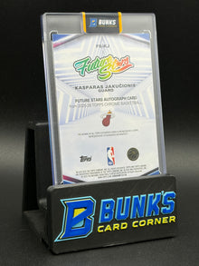 2025 Kasparas Jakucionis Future Stars Auto RC 74/75