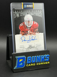 2015 David Johnson Gridiron Kings Panini Studio Signatures 41/149 RC