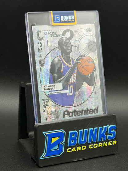 2025 Khaman Maluach Patented Topps Chrome RC
