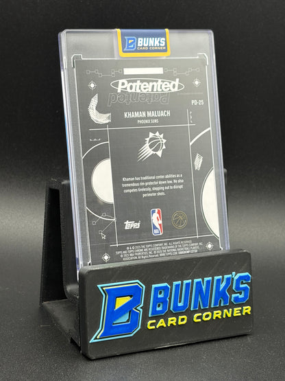 2025 Khaman Maluach Patented Topps Chrome RC