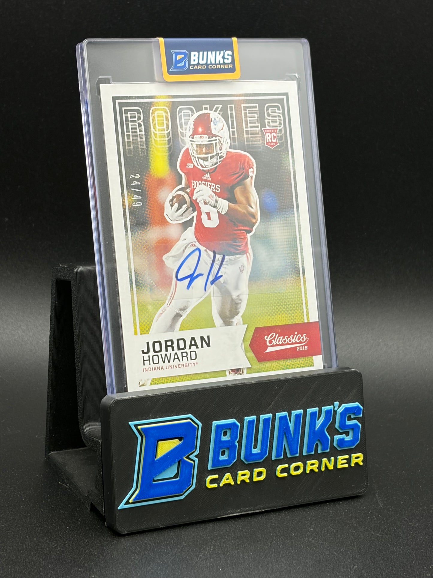 2016 Jordan Howard Classics Panini Rookie Auto 24/49