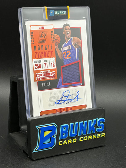 2018-19 Deandre Ayton Rookie Ticket Panini Contenders 6/10