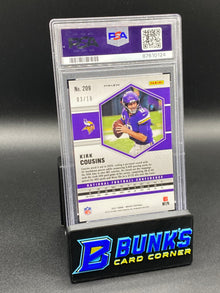 2021 Kirk Cousins Pink Fluorescent PSA 10 (Box A6)