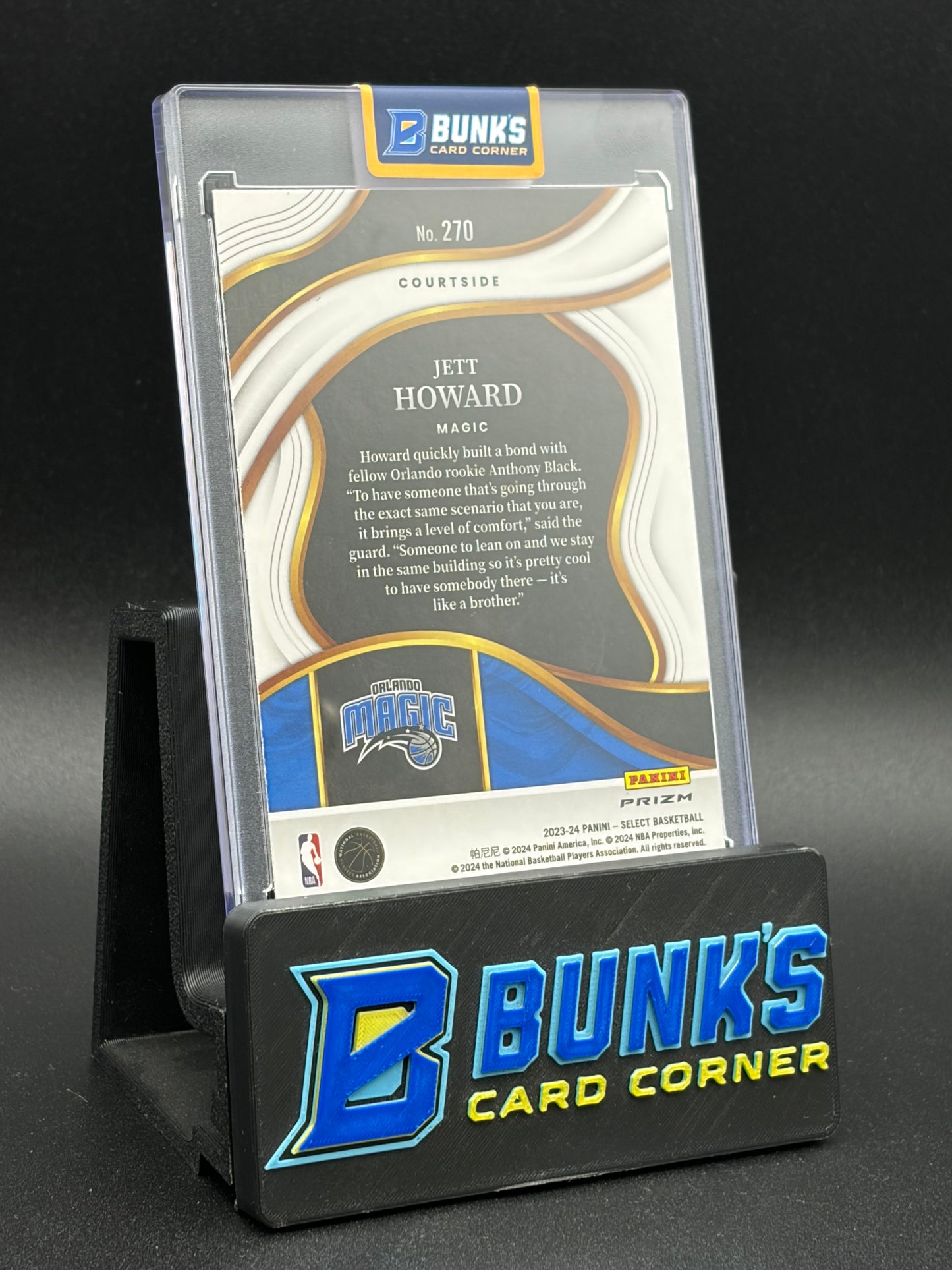 2023-24 Jett Howard Select Panini Elephant RC