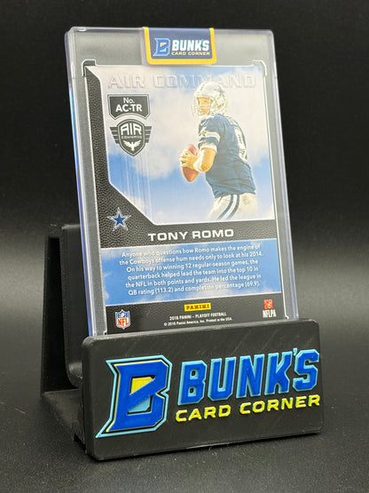 2016 Tony Romo Playoff Panini Air Command