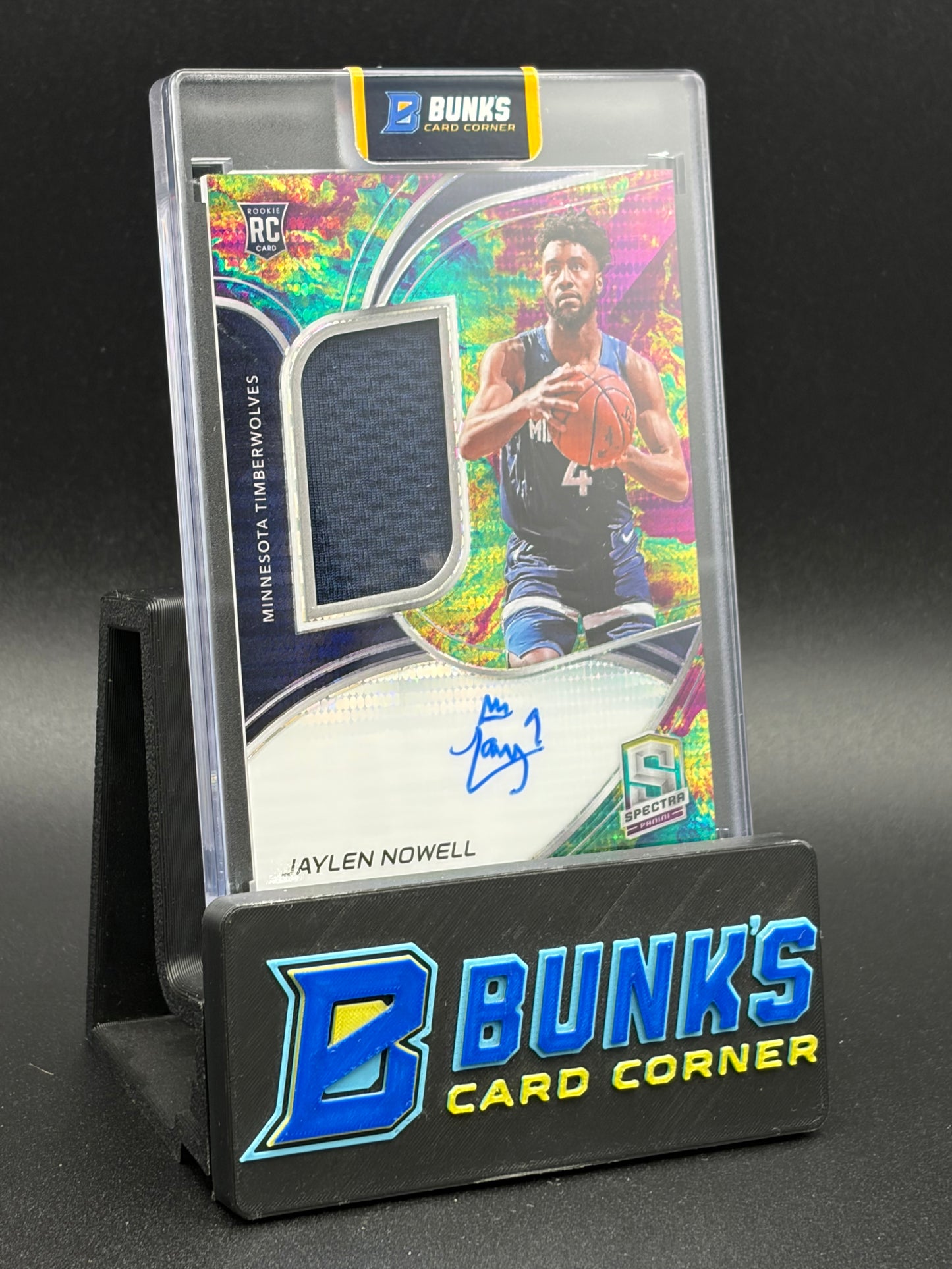 2019-20 Jaylen Nowell Spectra Panini Auto Patch RC 99/99