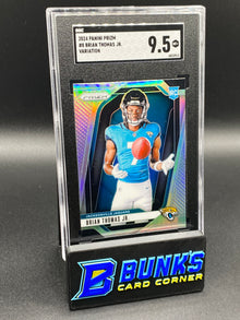 2024 Brian Thomas Jr. Silver Variation RC SGC 9.5 (Box A6)
