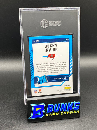 2024 Bucky Irving Optic Preview Blue Scope Prizm RC SGC 10 (Box A6)