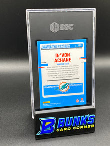 2023 De'Von Achane Blue Scope Prizm RC SGC 10 (Box A11)